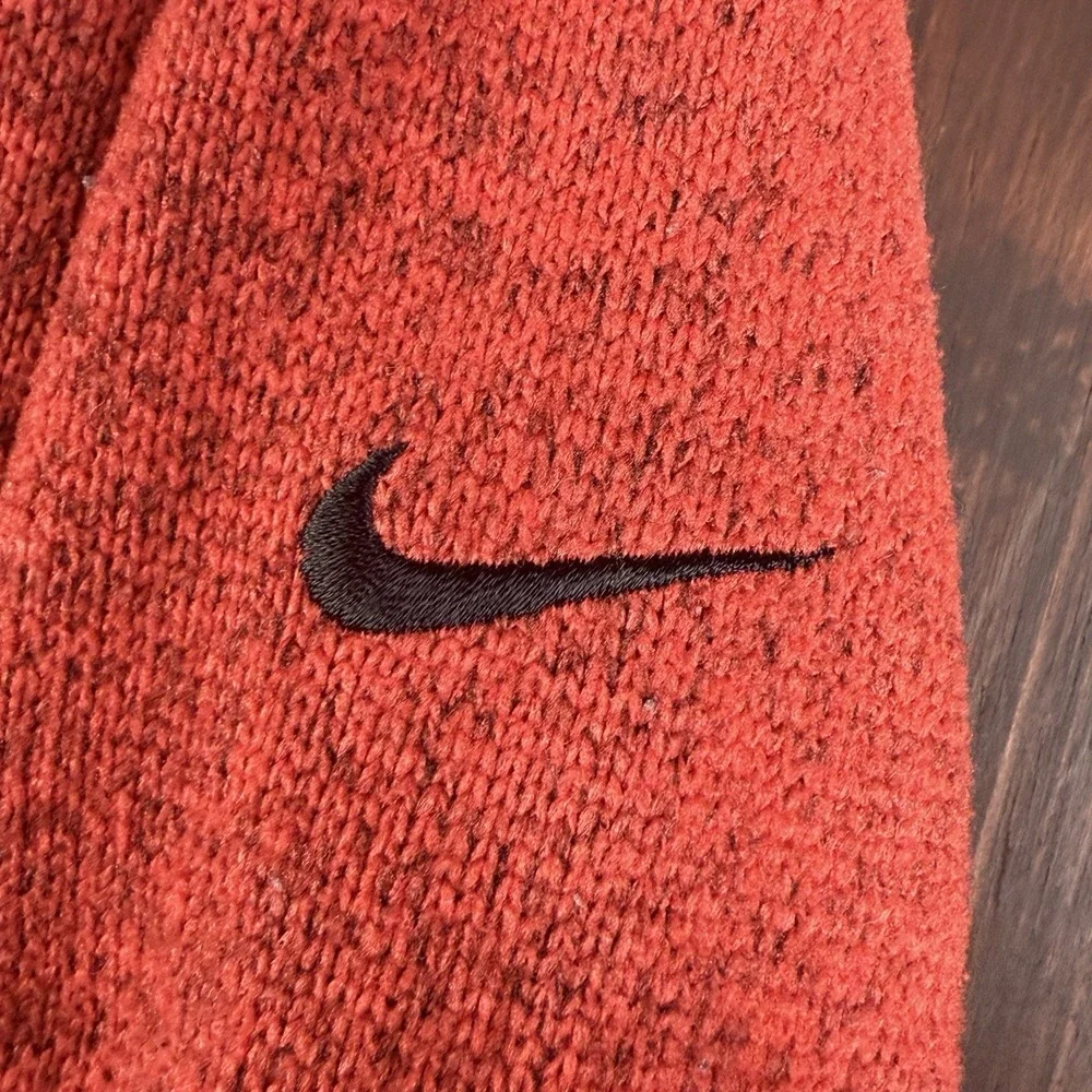 Nike Hypernatural Therma Fit Pullover Fleece Hoodie 806981-654 Red Womens XL VTG